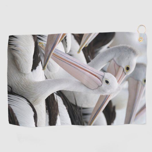 Pelican Pod Golfhanddoek (Horizontaal)