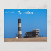 Pelican Point Lighthouse Walvis Bay Namibië Briefkaart (Voorkant)