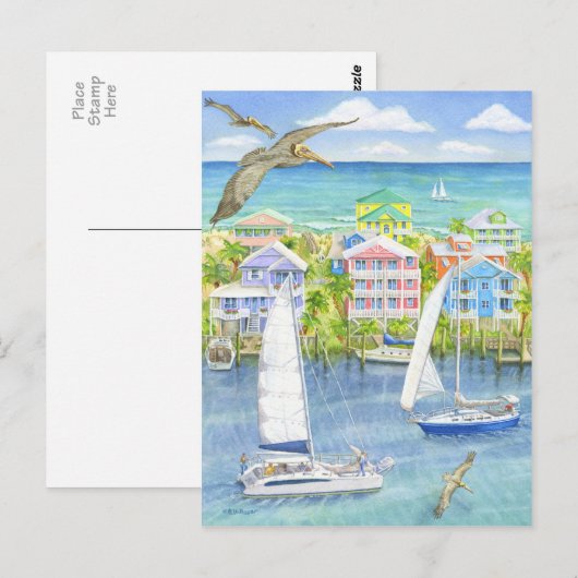 Pelican Point of Uitzicht Briefkaart (Voorkant / Achterkant)