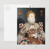 Pelican Portrait Queen Elizabeth I Briefkaart (Voorkant / Achterkant)