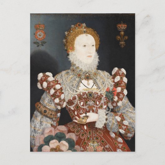 Pelican Portrait Queen Elizabeth I Briefkaart (Voorkant)
