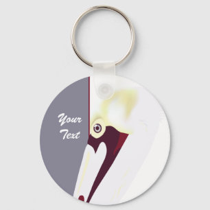 Pelican Portrait Sleutelhanger