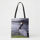 Pelican Poser Tote Bag (Voorkant)