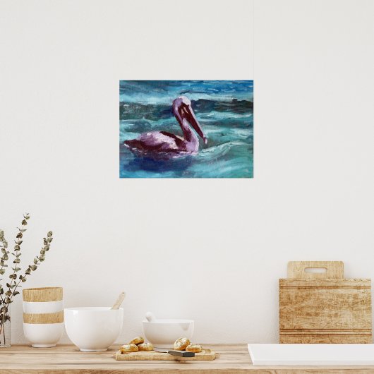Pelican Poster (Keuken)