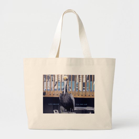 Pelican Power Grote Tote Bag (Voorkant)