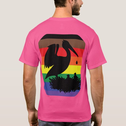 Pelican Pride T-shirt (Achterkant)
