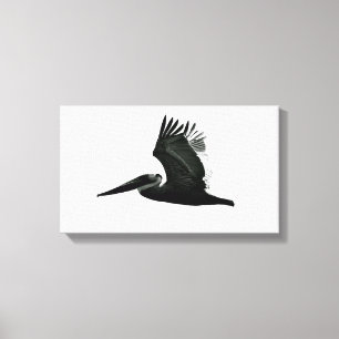 Pelican Print - 'In Flight'
