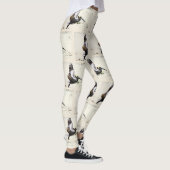 Pelican Print Leggings, leggings, geschenken, kled Leggings (Rechts)