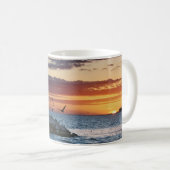 Pelican Rock Sunset, Dauphin Island, Alabama Koffiemok (Voorkant rechts)