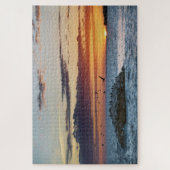 Pelican Rock Sunset, Dauphin Island, Alabama Legpuzzel (Verticaal)