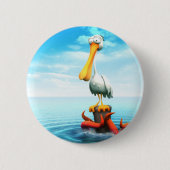 Pelican Ronde Button 5,7 Cm (Voorkant)