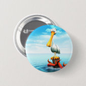 Pelican Ronde Button 5,7 Cm (Voorkant /achterkant)