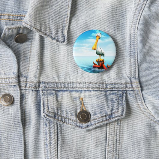 Pelican Ronde Button 5,7 Cm (In situ)