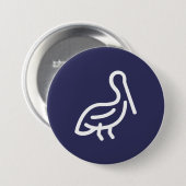 Pelican Ronde Button 7,6 Cm (Voorkant /achterkant)