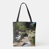 Pelican Sanctuary, Totebag Tote Bag (Achterkant)
