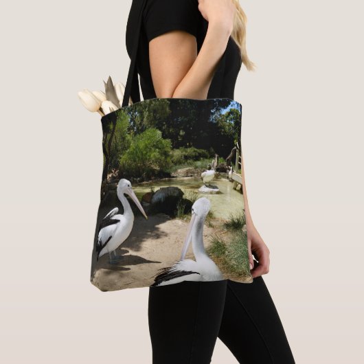 Pelican Sanctuary, Totebag Tote Bag (Dichtbij)