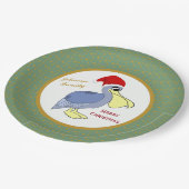 Pelican Santa Kerstmis Papieren Bordje (Gekanteld)