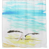 Pelican Shower Curtin Douchegordijn (Voorkant)