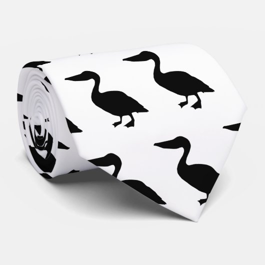 Pelican Silhouette Stropdas (Opgerold)