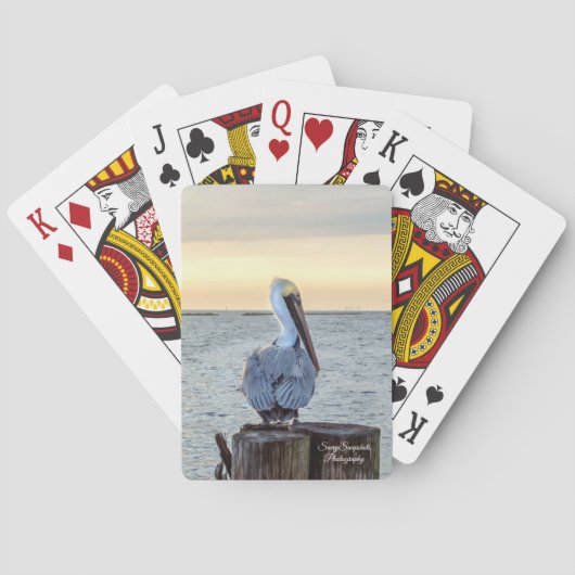 Pelican-speelkaarten Pokerkaarten (Achterkant)