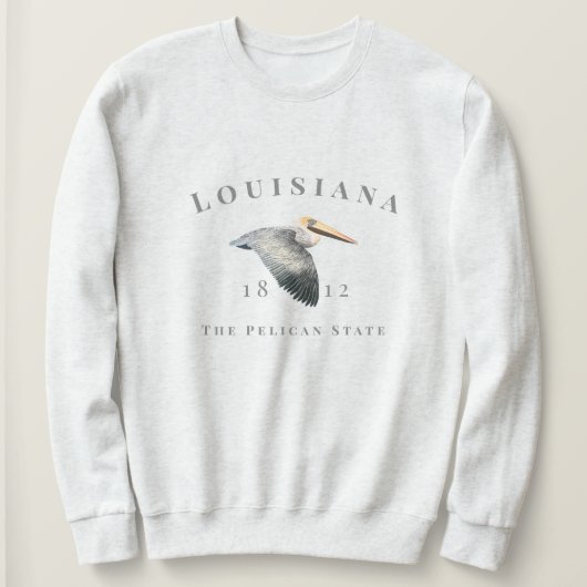 Pelican State 1812 Dames sweatshirt (Design voorkant)