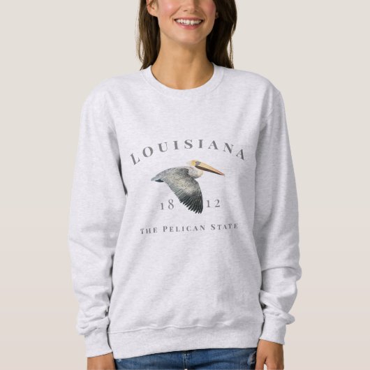 Pelican State 1812 Dames sweatshirt (Voorkant)