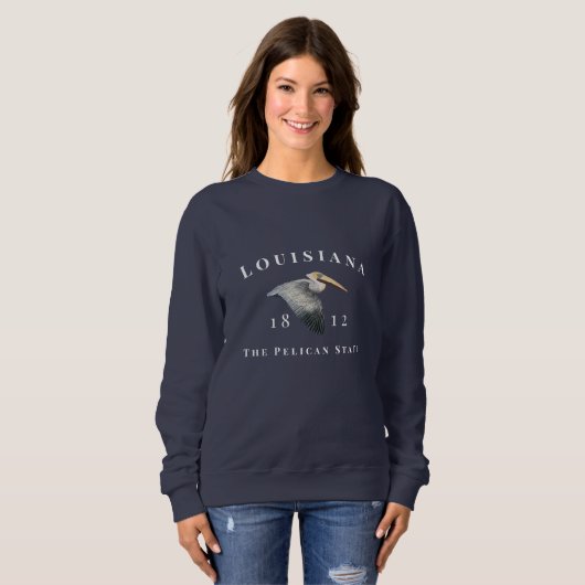 Pelican State 1812 Dames sweatshirt (Voorkant volledig)