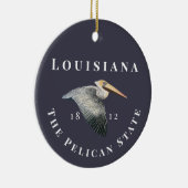 Pelican State 1812 Keramisch Ornament (Rechts)
