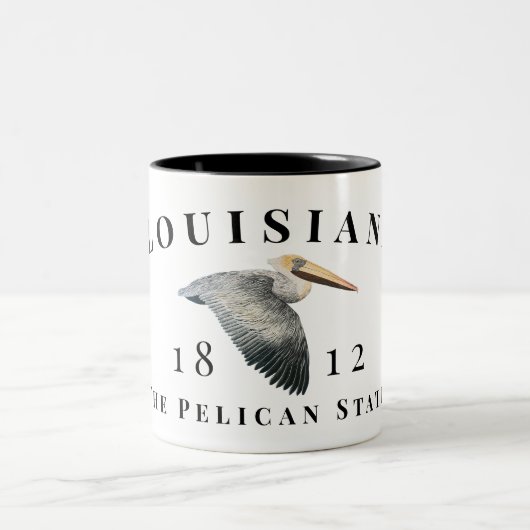Pelican State 1812 Two Toned Coffee Cup Tweekleurige Koffiemok (Center)