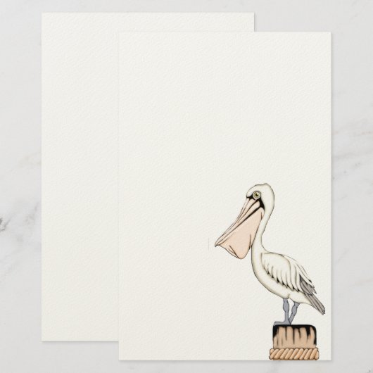 Pelican Stationery Briefpapier (Voorkant / Achterkant)