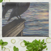 Pelican Sunset Kitchen / Handhanddoeken Theedoek (Gevouwen)