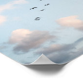 Pelican Sunset Print Poster Paper (Semi-Gloss) (Hoek)