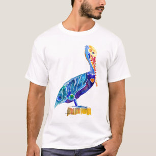Pelican, T Shirt, Pelican Tee Shirt, Originele Kun T-shirt