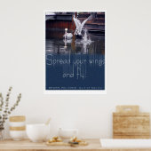 Pelican Takeoff Poster (Keuken)