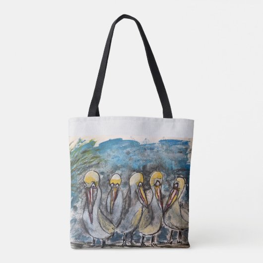 Pelican Tote Bag (Achterkant)