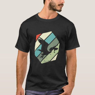 Pelican Vintage Retro Hexa Visvangst Tropische Bir T-shirt