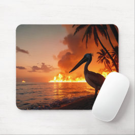 Pelican Watching Coastal Inferno Muismat