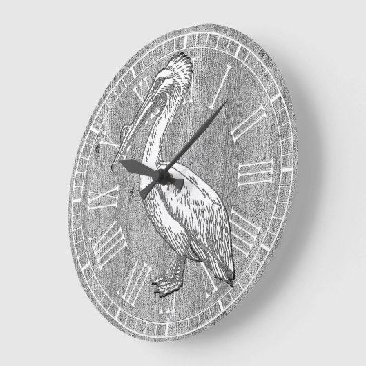 Pelican Weathered Wood Grote Klok (Hoek)