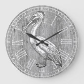 Pelican Weathered Wood Grote Klok (Voorkant)