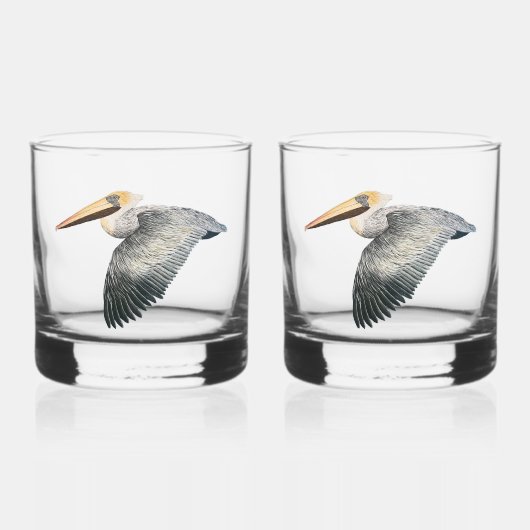 Pelican Whiskey Glass - 2 set Whisky Glas (Voorkant)