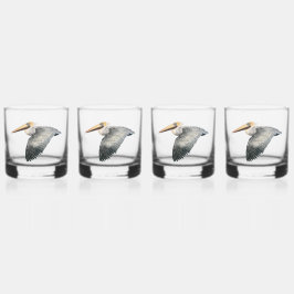 Pelican Whiskey Glass - 4 set Whisky Glas