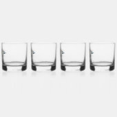 Pelican Whiskey Glass - 4 set Whisky Glas (Links)