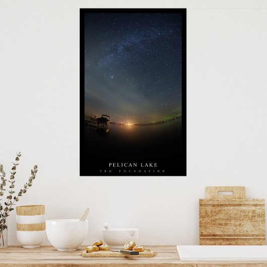 Pelicanmeer Poster (Keuken)