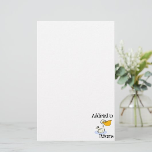 Pelicans Briefpapier (Staand voorkant)