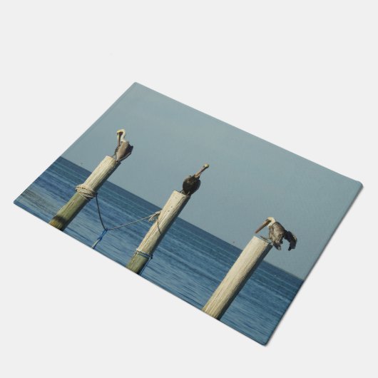 Pelicans deurmat (Schuin)