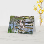 PELICANS KAART (Gele Bloem)