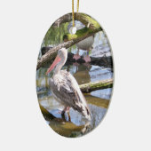 PELICANS KERAMISCH ORNAMENT (Links)