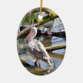PELICANS KERAMISCH ORNAMENT (Voorkant)
