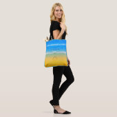 Pelicans Love On The Beach  Tote Bag (Op model)