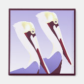 Pelicans Magnet (Voorkant)
